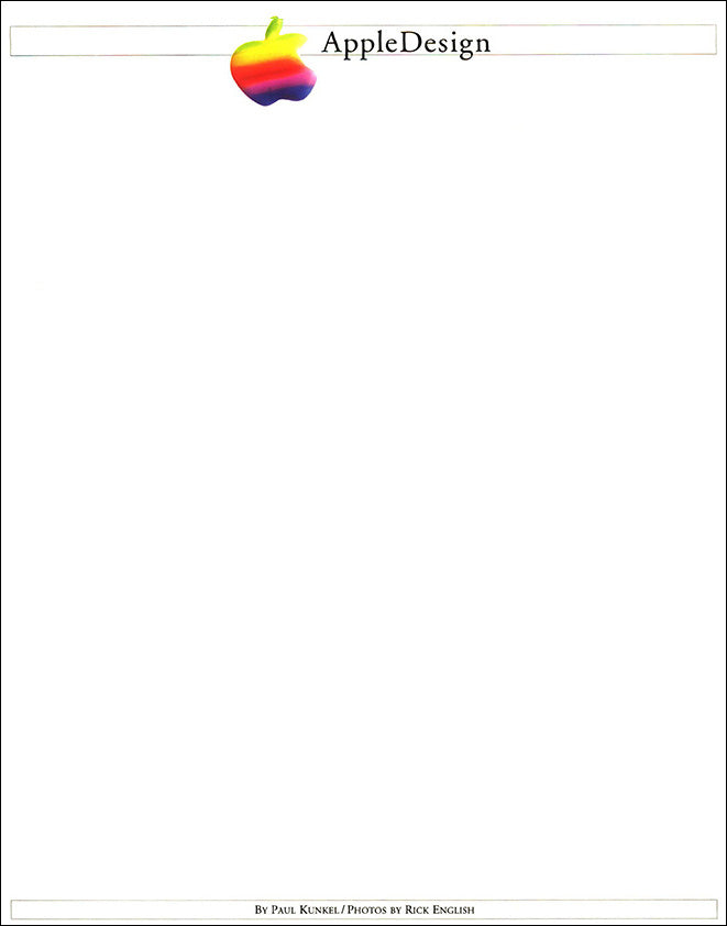 Apple Design - English - Digital Version